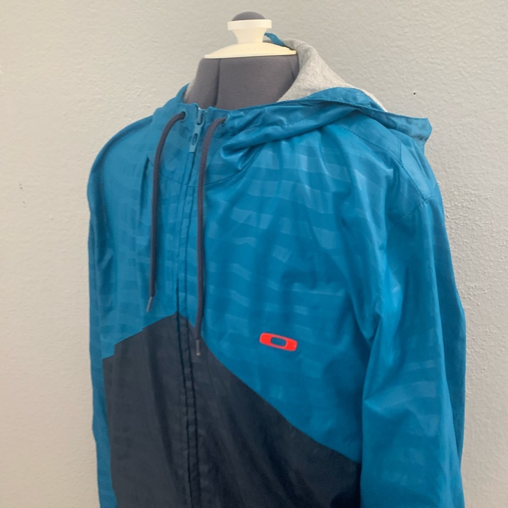 Oakley Men’s Full Zip WindBreaker Sz M - Picture 6 of 8